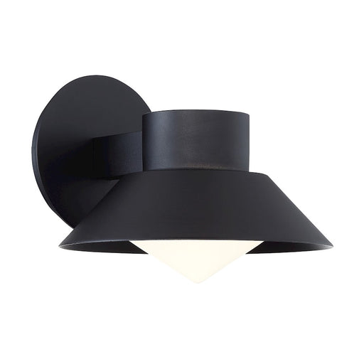 Modern Forms Oslo 1 Light 8" LED Wall Light/3000K, Black - WS-W18708-BK