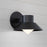 Modern Forms Oslo 1 Light 10" LED Wall Light/3000K, Black