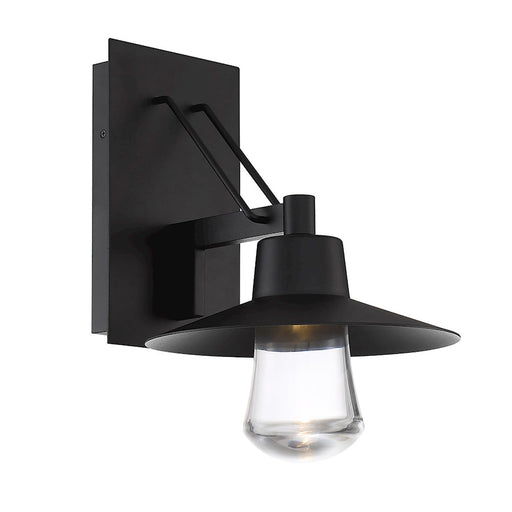 Modern Forms Suspense 1 Light 15" LED Wall Light/3000K, Black - WS-W1915-BK