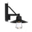 Modern Forms Suspense 1 Light 15" LED Wall Light/3000K, Black