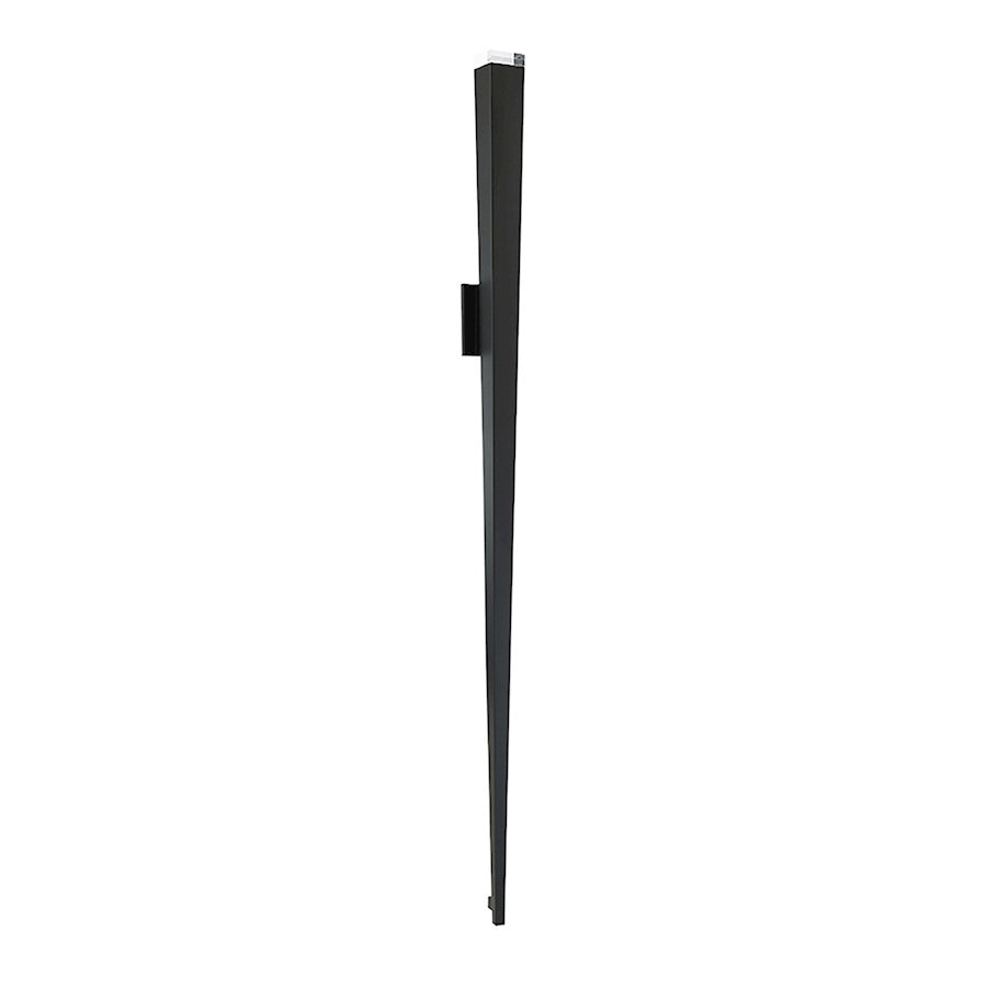 Modern Forms Staff 1 Light 70" LED Wall Light/3500K, Black - WS-W19770-BK