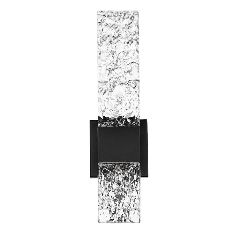Modern Forms Reflect 2Lt 18" LED Wall/3000K/Artisan Pressed, BK