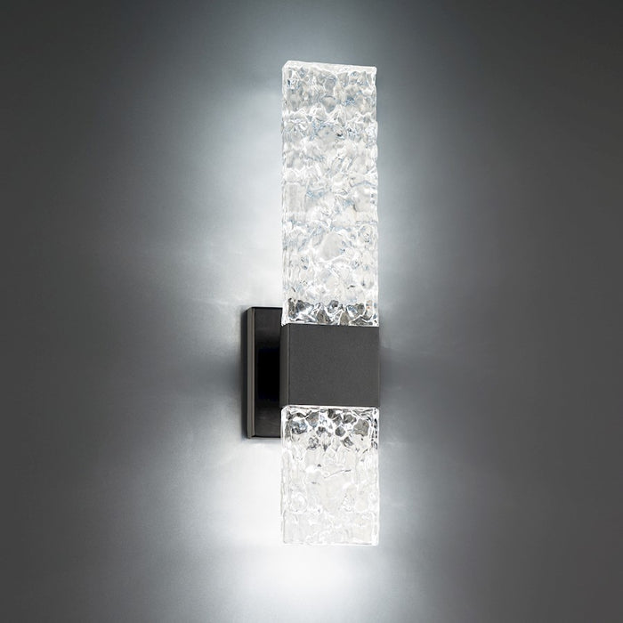 Modern Forms Reflect 2Lt 18" LED Wall/3000K/Artisan Pressed, BK