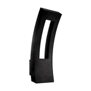 Modern Forms Dawn 2 Light 23" LED Wall Light/3000K, Black - WS-W2223-BK