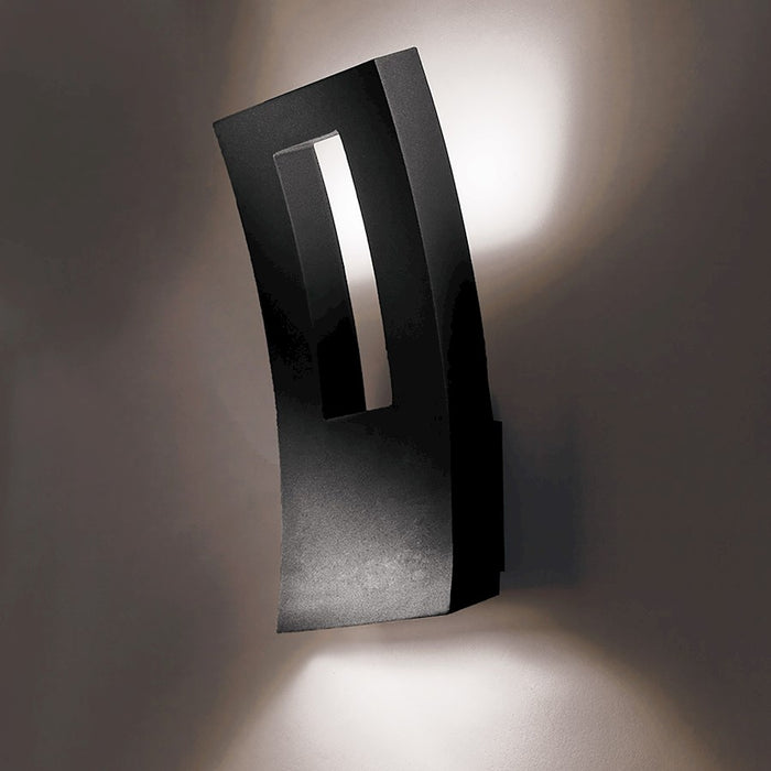 Modern Forms Dawn 2 Light 23" LED Wall Light/3000K, Black