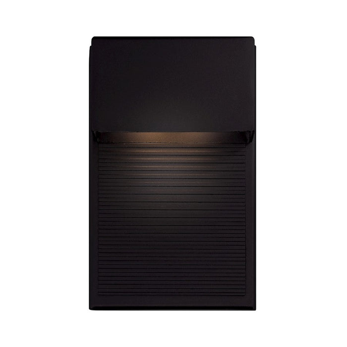 Modern Forms Hiline 2 Light 8" LED Wall Light/3000K, Black