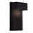 Modern Forms Hiline 2 Light 12" LED Wall Light/3000K, Black - WS-W2312-BK