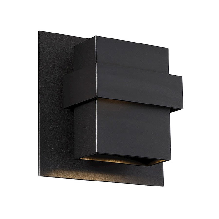 Modern Forms Pandora 2 Light 9" LED Wall Light/3000K, Black - WS-W30509-BK