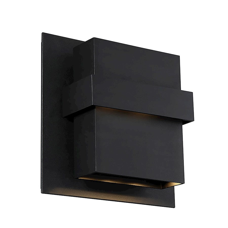 Modern Forms Pandora 2 Light 11" LED Wall Light/3000K, Black - WS-W30511-BK