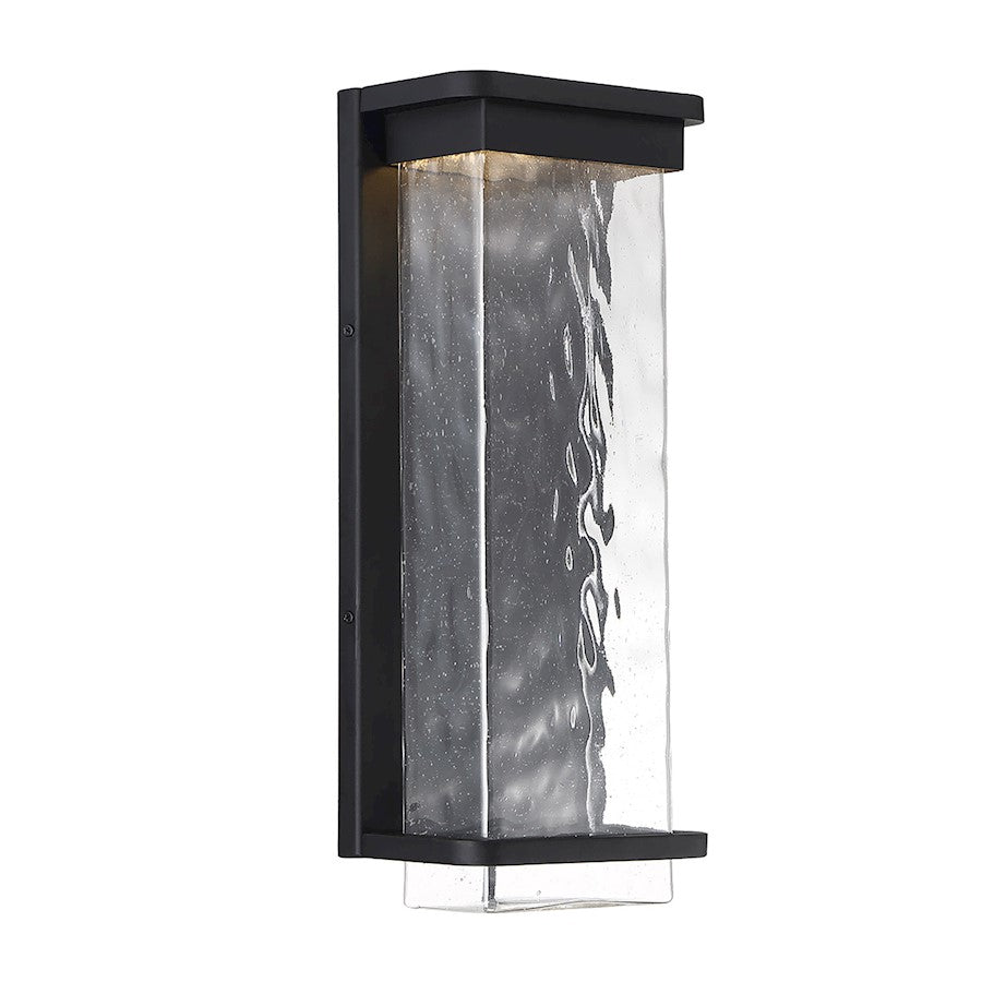 Modern Forms Vitrine 1 Light 12" LED Wall Light/3000K, Black - WS-W32512-BK