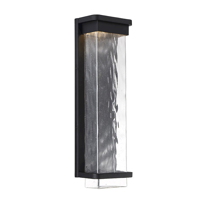 Modern Forms Vitrine 1 Light 21" LED Wall Light/3000K, Black - WS-W32521-BK