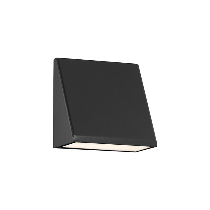 Modern Forms Flue 1Lt 6" LED Outdoor Wall Light/2700K, Black - WS-W36406-27-BK