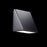 Modern Forms Flue 1Lt 6" LED Outdoor Wall Light/2700K, Black