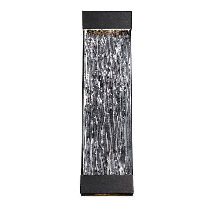 Modern Forms Fathom 1 Light 16" LED Wall Light/3000K, Black - WS-W37916-BK