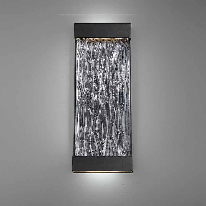 Modern Forms Fathom 1 Light 22" LED Wall Light/3000K, Black