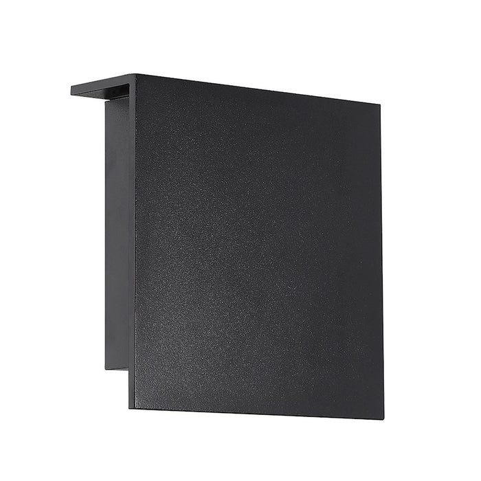 Modern Forms Square 1 Light 8" LED Wall Light/3000K, Black - WS-W38608-BK