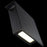 Modern Forms Square 1 Light 10" LED Wall Light/3000K, Black