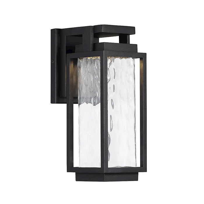 Modern Forms Two If By Sea 1 Light 12" Wall Light/3000K, Black - WS-W41912-BK