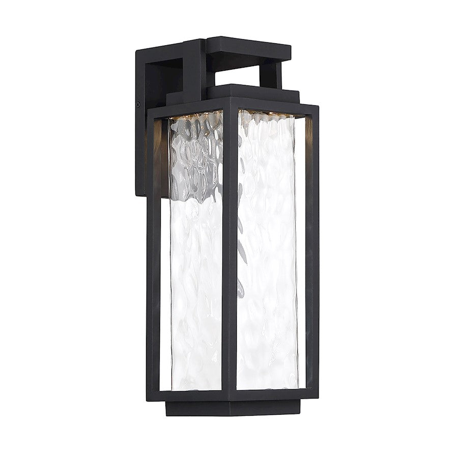 Modern Forms Two If By Sea 1 Light 18" Wall Light/3000K, Black - WS-W41918-BK