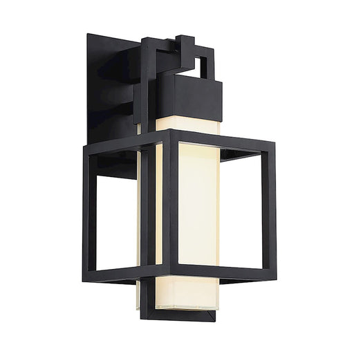 Modern Forms Logic 16" LED Wall Light/3000K, Black - WS-W48816-BK