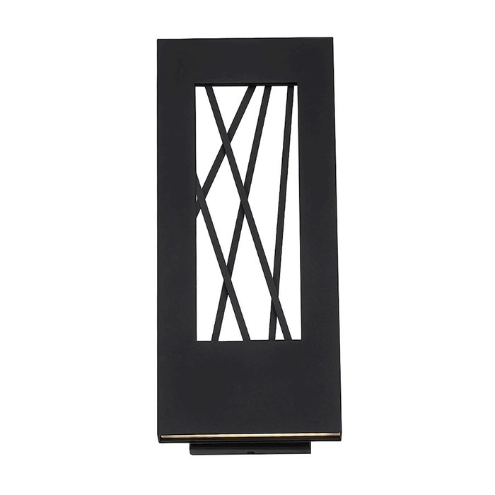 Modern Forms Twilight 2 Light 16" LED Wall Light/3000K, Black