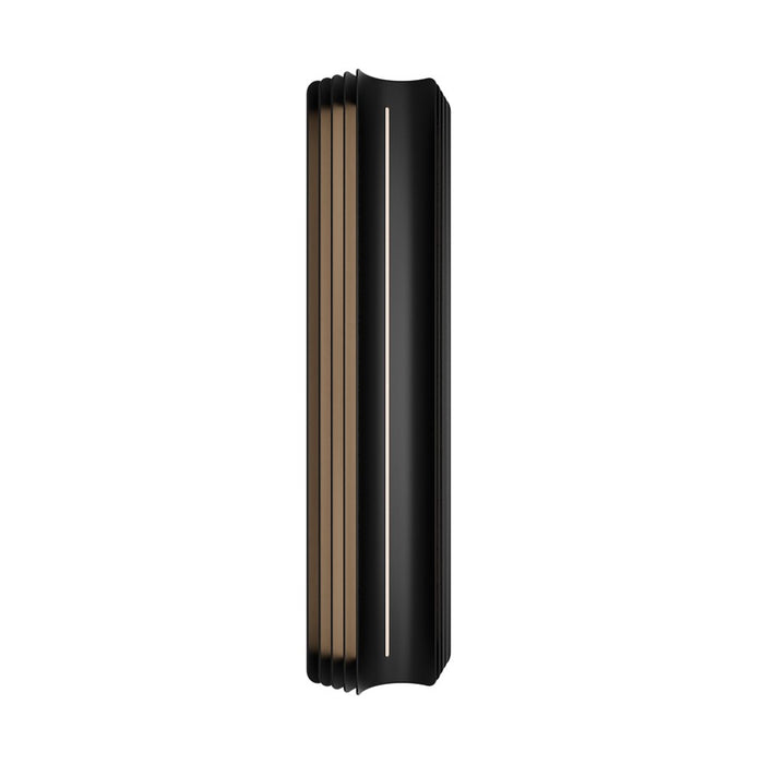 Modern Forms Kane 1Lt 24" LED Outdoor Wall Light/3500K, Black - WS-W56524-35-BK