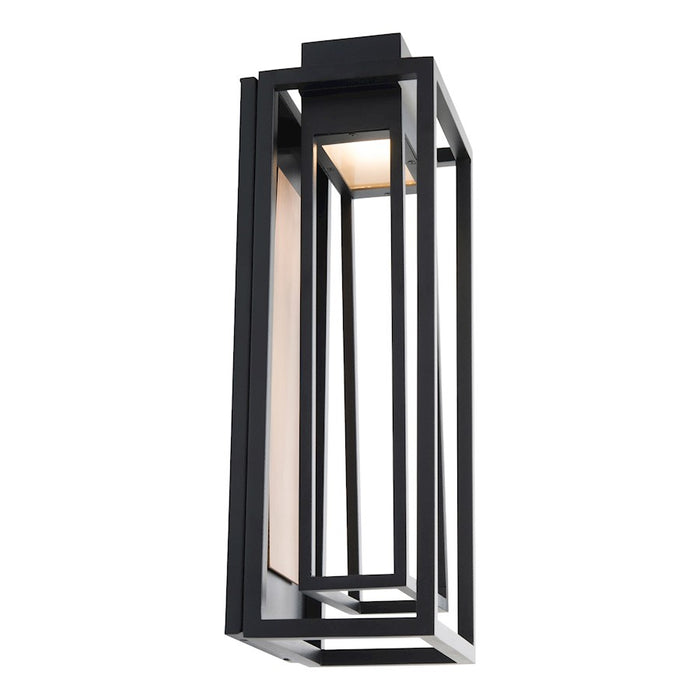 Modern Forms Dorne 1Lt 18" LED Wall Light/3000K Black Brass