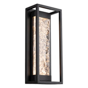Modern Forms Elyse 1 Light 17" LED Wall Light/3000K Black - WS-W58017-BK