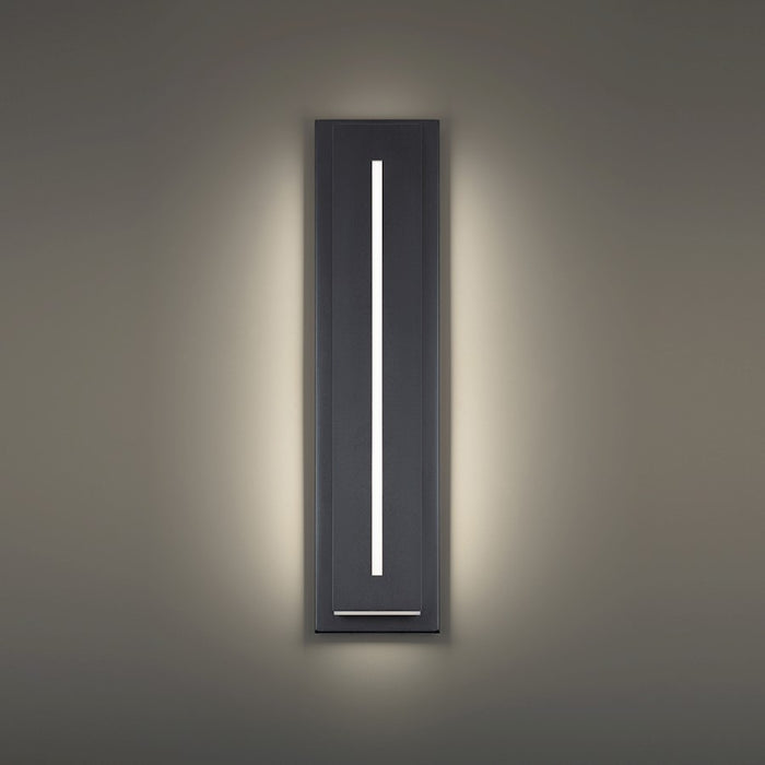 Modern Forms Midnight 1Lt 26" LED Wall, 3-CCT 3000K, Black