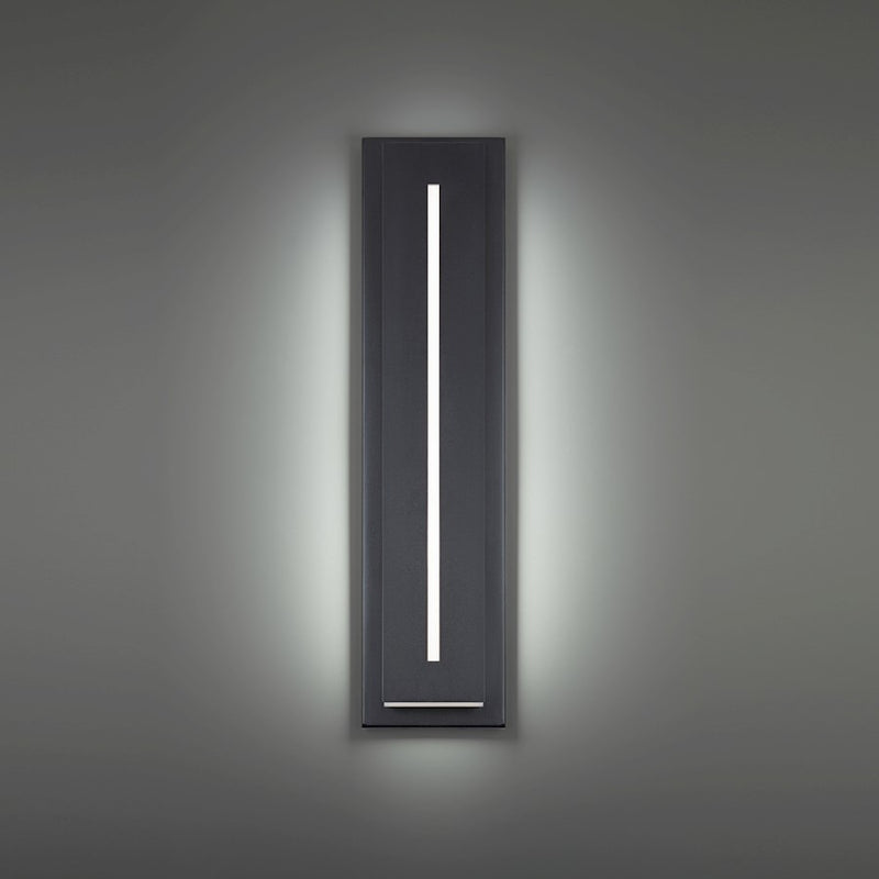 Modern Forms Midnight 1Lt 26" LED Wall, 3-CCT 3500K, Black