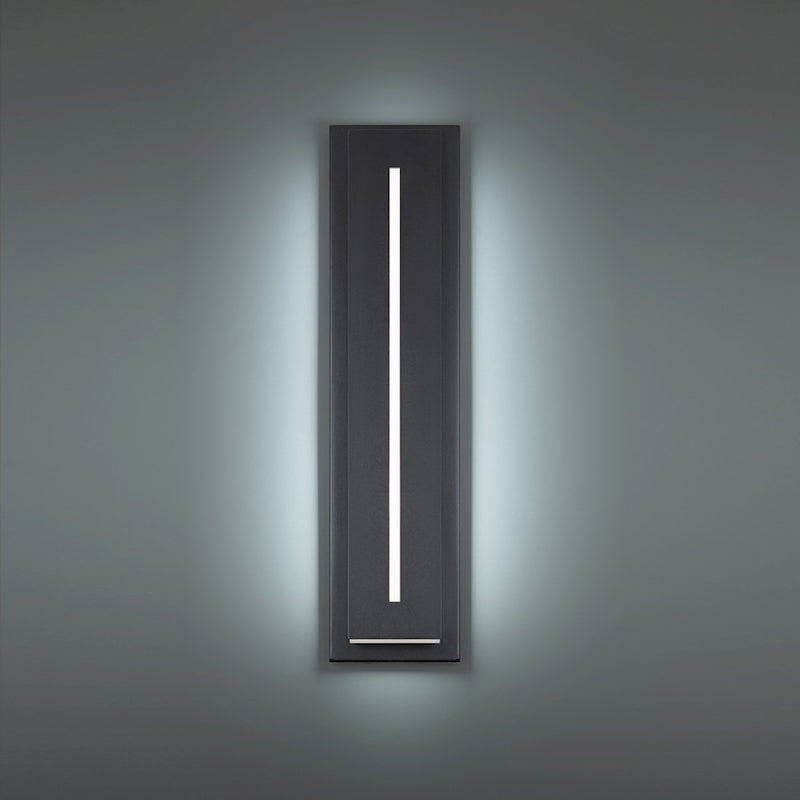Modern Forms Midnight 1Lt 26" LED Wall, 3-CCT 4000K, Black