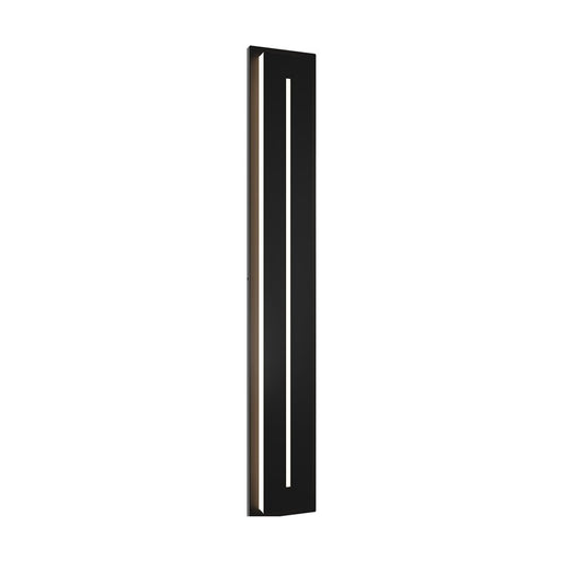 Modern Forms Midnight 46" LED Outdoor Wall Light/3000K, BK/WH - WS-W66246-30-BK