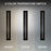 Modern Forms Midnight 46" LED Outdoor Wall Light, 3000K, Black/White