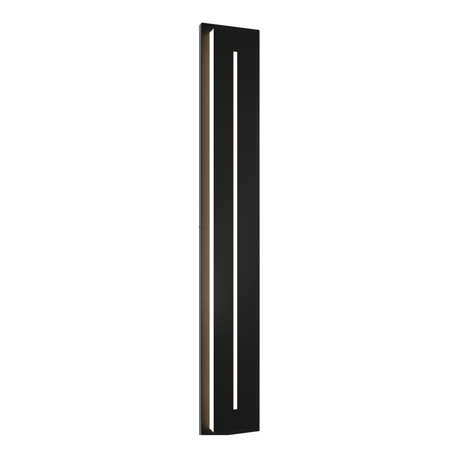 Modern Forms Midnight 56" LED Outdoor Wall Light/3000K, BK/WH - WS-W66256-30-BK