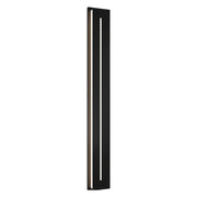 Modern Forms Midnight 66" LED Outdoor Wall Light/3500K, BK/WH - WS-W66266-35-BK