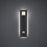 Modern Forms Scepter 2Lt 22" LED Outdoor Wall Light, Black/Textured