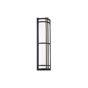 Modern Forms Skyscraper 1Lt 12" LED Wall Light/2700K, Black - WS-W68612-27-BK