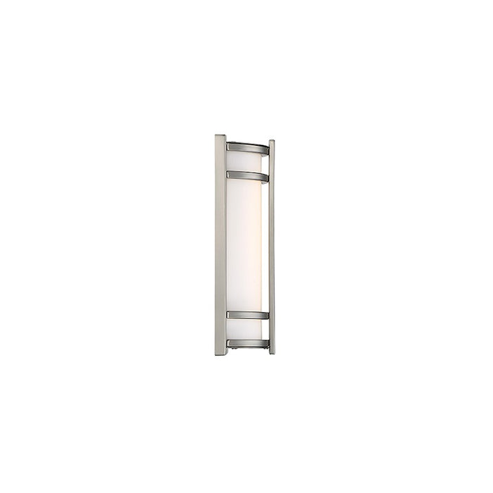 Modern Forms Skyscraper 1Lt 12" LED Wall Light/3500K, Steel