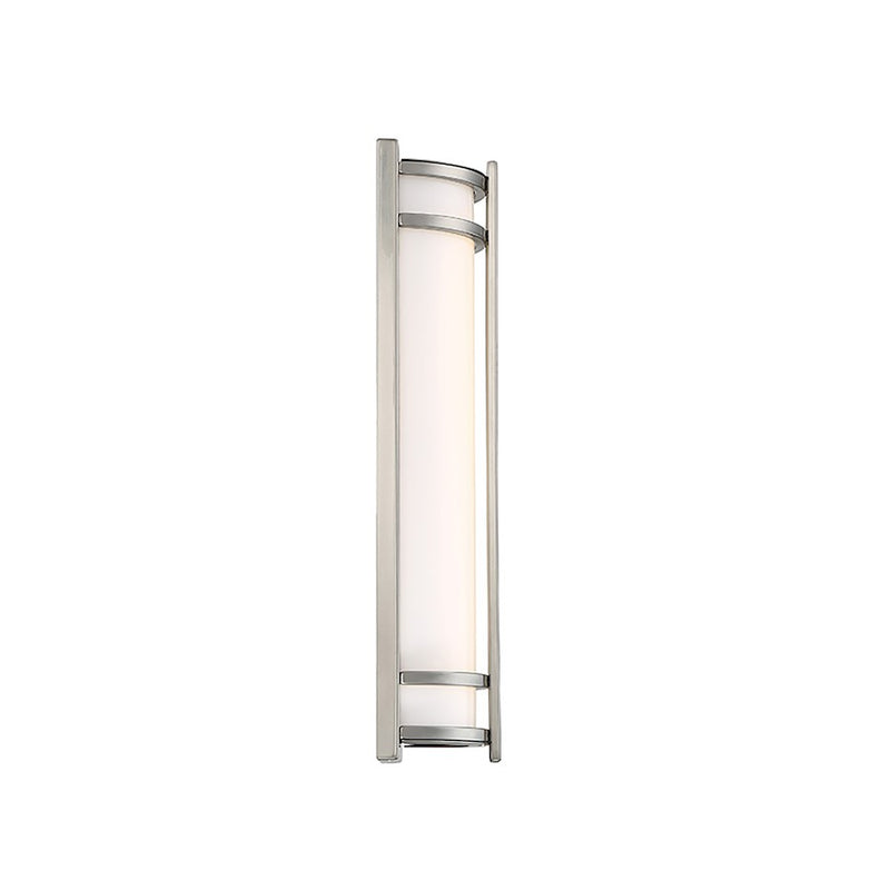 Modern Forms Skyscraper 1Lt 18" LED Wall Light/3000K, Steel