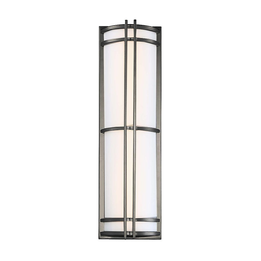 Modern Forms Skyscraper 1Lt 27" LED Wall Light/2700K, Bronze - WS-W68627-27-BZ