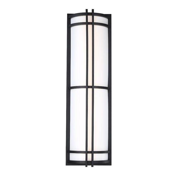 Modern Forms Skyscraper 1Lt 27" LED Wall Light/3500K, Black