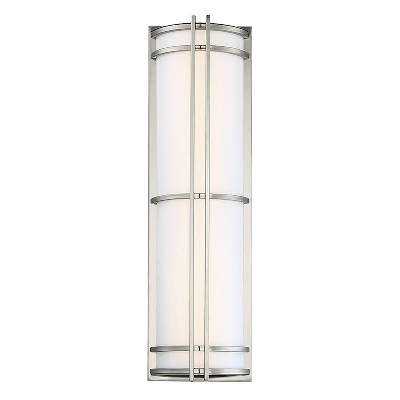 Modern Forms Skyscraper 1Lt 27" LED Wall Light/3500K, Steel