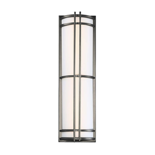 Modern Forms Skyscraper 1 Light 27" LED Wall Light/3000K, Bronze - WS-W68627-BZ