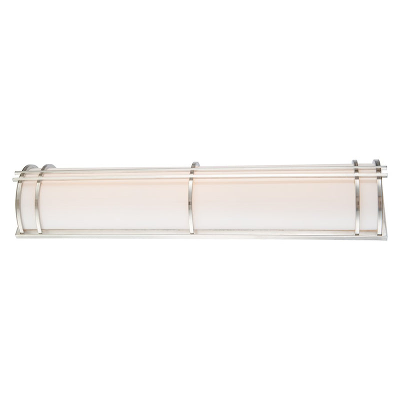 Modern Forms Skyscraper 1Lt 37" LED Wall Light, 3700K, Steel - WS-W68637-27-SS