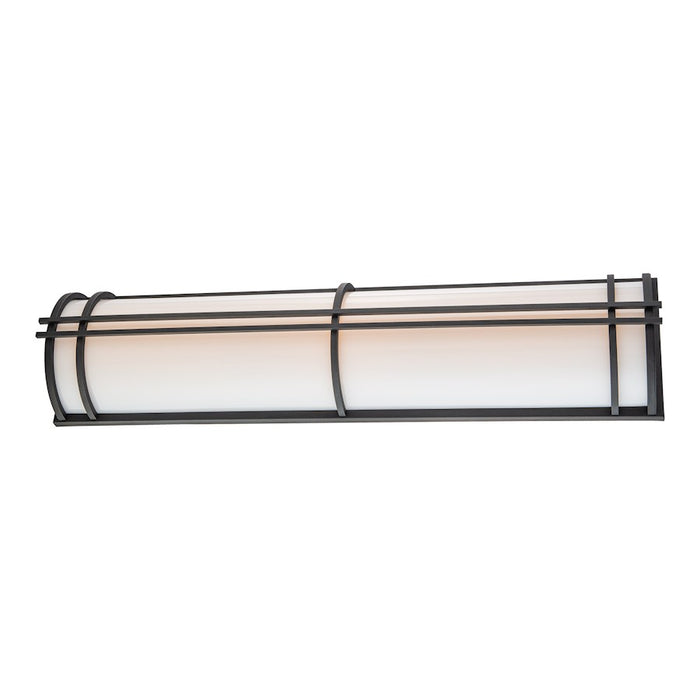 Modern Forms Skyscraper 1Lt 37" LED Wall Light/3500K, Black - WS-W68637-35-BK