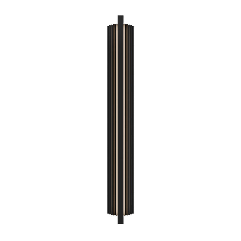 Modern Forms Krimp 1Lt 36" LED Outdoor Wall Light, Black