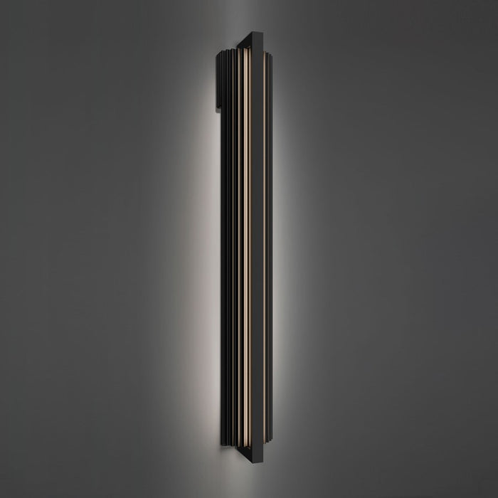 Modern Forms Krimp 1Lt 36" LED Outdoor Wall Light, Black