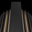 Modern Forms Krimp 1Lt 48" LED Outdoor Wall Light, Black