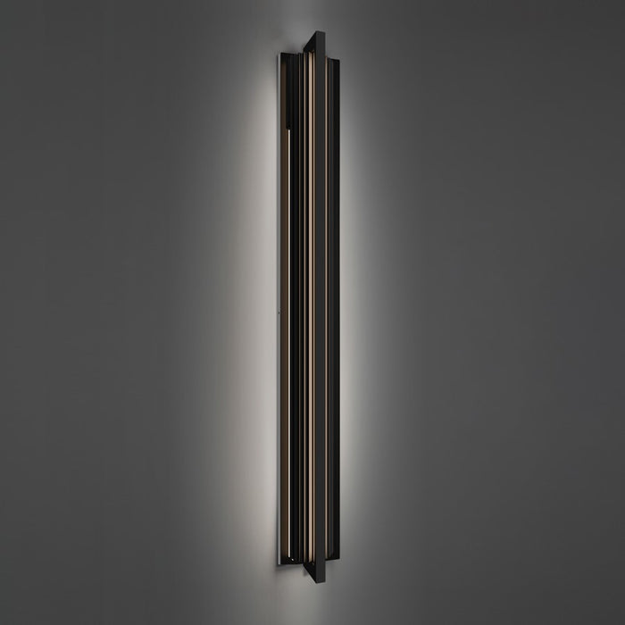 Modern Forms Krimp 1Lt 60" LED Outdoor Wall Light, Black