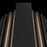 Modern Forms Krimp 1Lt 60" LED Outdoor Wall Light, Black
